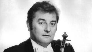 Violinist Reginald Hill