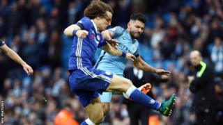 Sergio Aguero akimkabili David Luiz