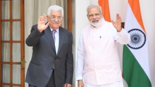 मई 2017 में चार दिनों के भारत दौरे पर आए थे फ़लस्तीन के राष्ट्रपति मोहम्मद अब्बास