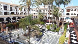 The square at Villamartin