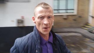 Picture of man suspected of stealing a paramedics bike