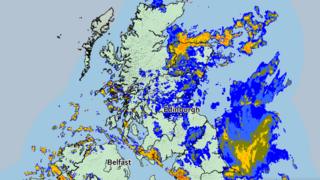 Met office rain map