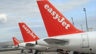 EasyJet planes