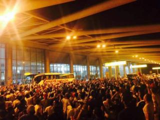 Les Egyptiens de Zamalek acclamés par les supporters