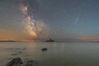 Perseidas desde Gales, Reino Unido