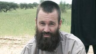 Swedish citizen Johan Gustafsson, who was taken captive in northern Mali by the al-Qaida militant group in 2011