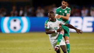 Sadio Mane ahanganye na Riyad Mahrez