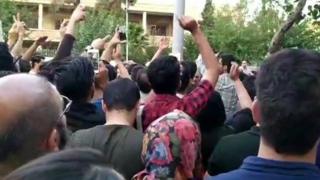 تظاهرات کردهای ایران علیه حمله ترکیه به سوریه