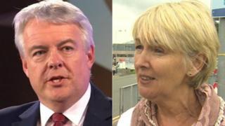 Carwyn Jones a Sian Gwenllian