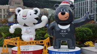 Mascots of the 2018 Olympic and Paralympic Winter Games