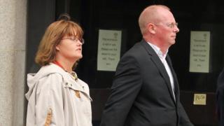 Grant Pizzey and his partner Desra Reilly in 2013