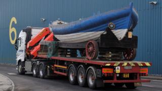 Bedford on a lorry