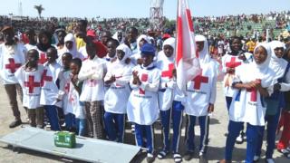 Awọn ọmọ ẹgbẹ Red Cross
