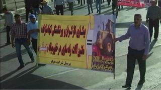 حمله پلیس به کارگران هپکو و آدرآب در اراک