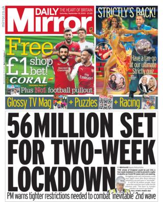 bbc news daily mirror