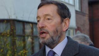 David Blunkett as home secretary in 2004
