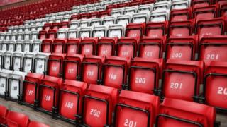 empty stand