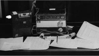 Vintage spy equipment