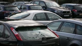 Parked cars