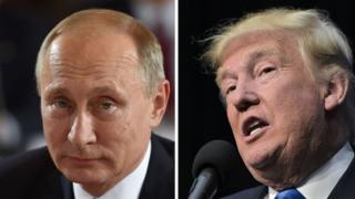 Владимир Путин и Дональд Трамп
