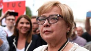 Malgorzata Gersdorf branded the move to make some judges retire early as a "purge"