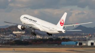 Самолет Japan Airlines