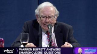 Warren Buffett made the announcement during the Berkshire Hathaway annual shareholders meeting.