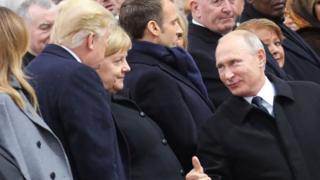 Путин Трамп и Меркель