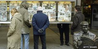 Newspaper readers in Norway