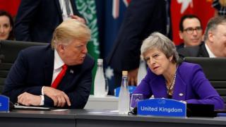 Trump and May