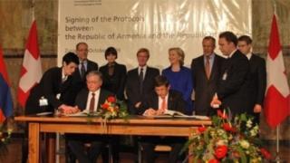 Sürix protokollarının imzalanmasında ABŞ, Rusiya və İsveçrə xarici işlər nazirləri də iştirak ediblər