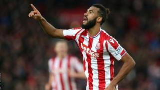 A Stoke, Choupo-Moting a marqué quatre buts en 18 matchs.
