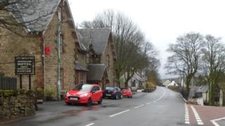 The first task was to find the centre of Leadhills