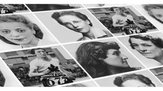 Collage of women on who may be on the banknote