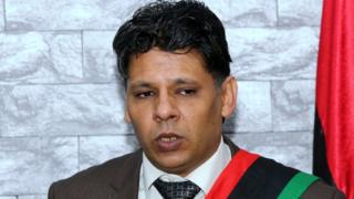 Seddik al-Sour, le responsable des enquêtes au bureau du procureur général de la Libye