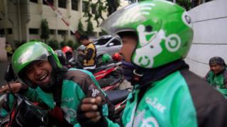 Tukang ojek Go-Jek