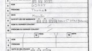 Defunción Thomas.