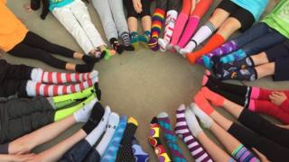 odd socks in school