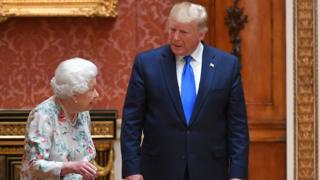 Трамп и Елизавета