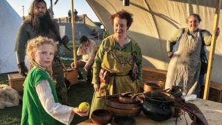 Norse heritage celebrated at Sheringham Scira Festival - BBC News