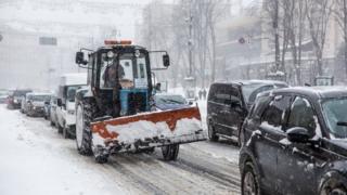 Трактор на Крещатике