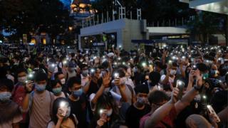 Hong Kong protesters