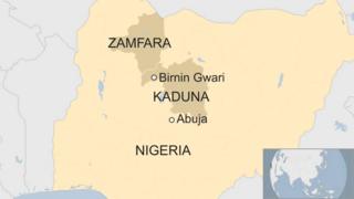 Map of Birnin Gwari, Kaduna
