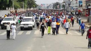 Ababa mu gisagara ca Bujumbura biyamiriza icegeranyo ca Onu ku munsi wa gatandatu itariki 10 Ukwezi kwa kabiri 2018