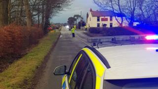 cumbria crash dies vehicle three girl copyright police