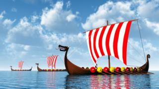 Viking boats
