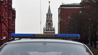 Полиция у Кремля