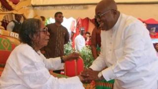 Naana Akufo ya na gaisawa da Mista Kwadwo Sarfo