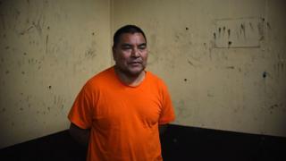 Santos López en la cárcel