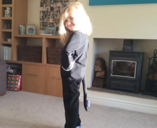 Five-year-old Maisie from Leamington Spa